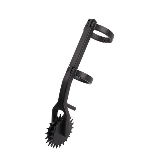 Колесо Вартенберга на палец Chisa Sins Double Thorn Finger, черное sexstyle | Зображення 6