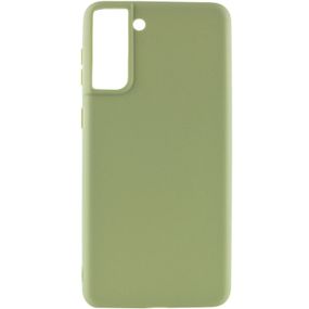 Силиконовый чехол Candy для Samsung Galaxy S21+ Фисташковый