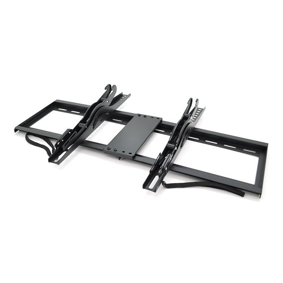 Кронштейн для TV MERLION ML-BR4565A, SPCC, 32"-40"-65", до 45кг, VESA 600х400mm, кут нахилу ±15°, 65mm до стіни Q6 | Зображення 1