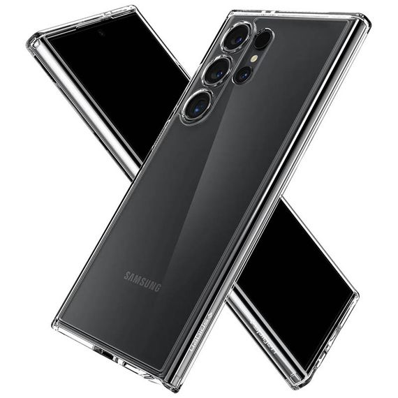 Чохол SGP Ultra Hybrid для Samsung Galaxy S25 Ultra Прозорий | Зображення 1