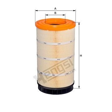 Фильтр воздушный Daf XF105 05-, Hengst, E794L,