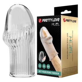 Насадка на член - Pretty Love Huel Penis Thicker Tranparent