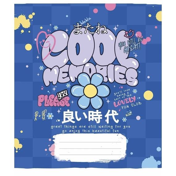 Зошит загальний "Graffiti style" 048-3327L-1 у лінію, 48 аркушів