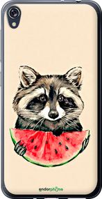 Чохол на Asus ZENFONE Live ZB501KL Єнотик з кавуном "4605u-1128-2448"