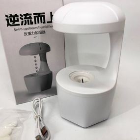 Настольный увлажнитель с арома-функцией UKC Anti Gravity Humidifier 800 мл, Увлажнитель на стол в офис KN-80