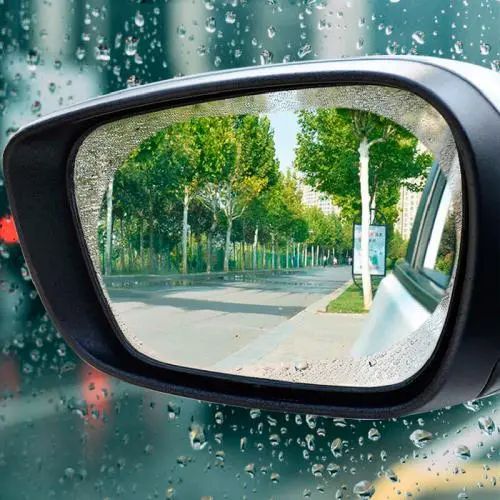 Плівка на дзеркало антидощ 2 шт. Anti Fog 95*95 мм | Зображення 7