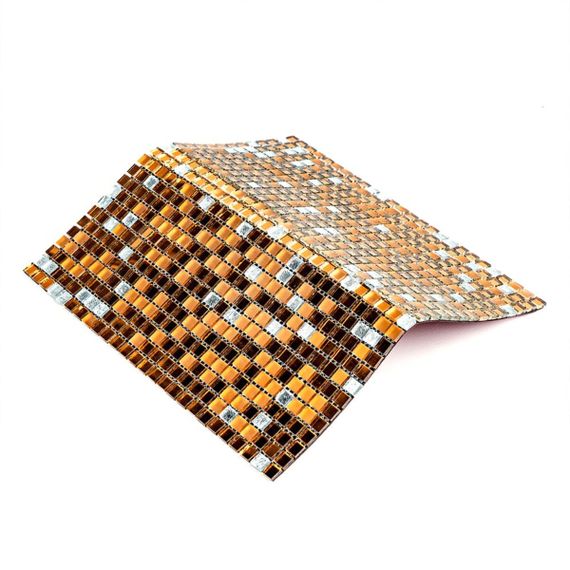 Мозаїка дзеркальна мідна 298х298х4,5мм SW-00002370 | Зображення 6