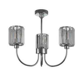 Люстра потолочная E14 40W CH (BL-971C/3)