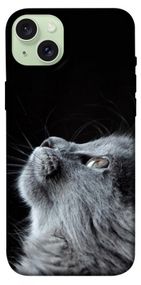 Чохол з картинкою Cute cat для Apple iPhone 15 Plus (6.7")