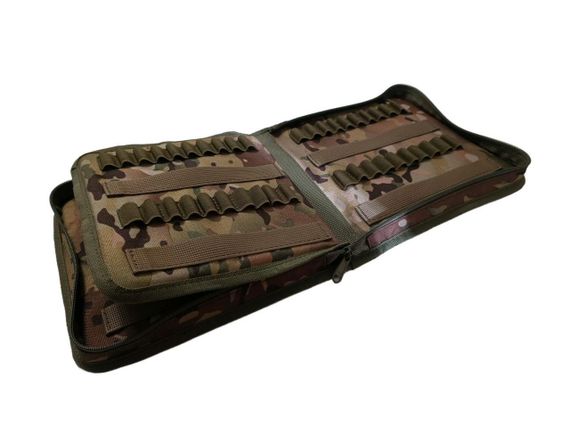 Сумка-патронташ закрита для 308 Win, 6.5 Cr, 243  на 80 шт GEN 3 мультикам з карманом та моллі | Зображення 6
