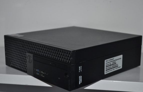 Компьютер Dell OptiPlex 5050 SFF / Intel Core i5-7500T (4 ядра по 2.7 - 3.3 GHz) / 8 GB DDR4 / 120 GB SSD / Intel HD Graphics 530 / DVD-ROM б/у + Подарок Кабель питания | Зображення 4