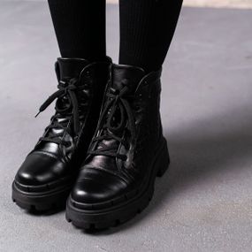Ботинки женские зимние Fashion Argo 3392 38 размер 245 см Черный