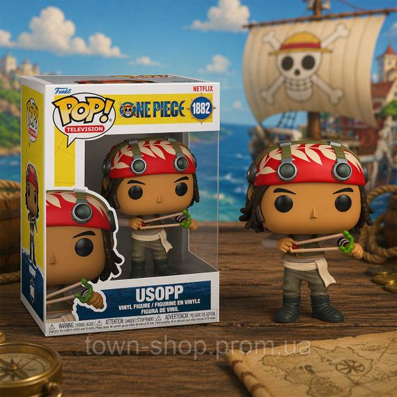 Игровая фигурка Funko POP! серии Большой куш S1 - Усопп | Зображення 2