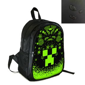 Рюкзак городской/школьный 38×28см с принтом Minecraft Крипер детский, подростковый,спортивный(4171)