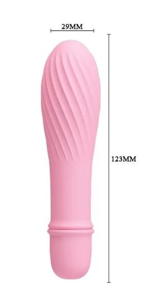 Вибромассажер серии Pretty Love Solomon, розовый sexstyle | Зображення 4