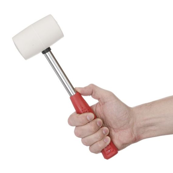 Киянка гумова 450 г, 65 мм INTERTOOL HT-02271 | Зображення 4