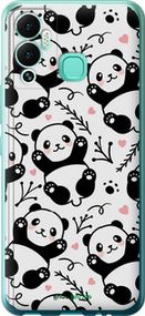 Чохол на Infinix Hot 12 Play Панди "4318u-2759-2448"