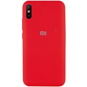Чехол Silicone Cover Full Protective (AA) для Xiaomi Redmi 9A Червоний / Red
