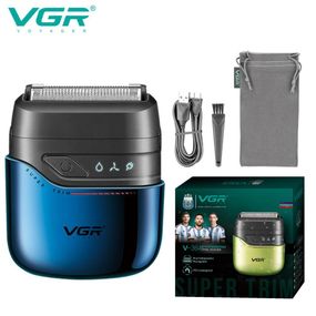 Электробритва VGR V-364 FZ-474 BLUE шейвер