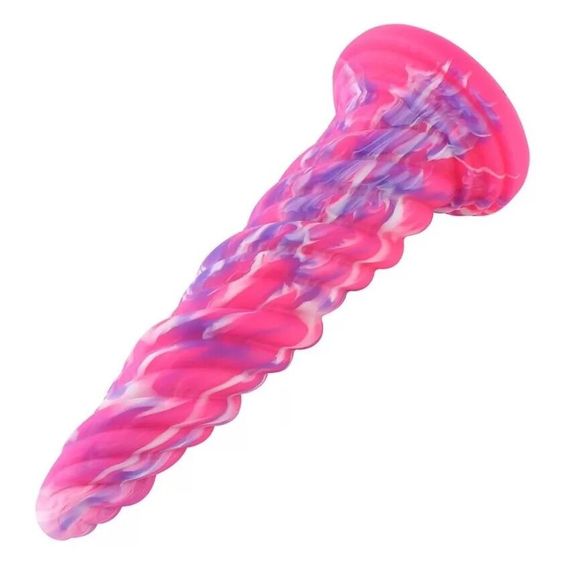 Фалоімітатор для секс-машин Hismith Awl Shape Silicone Dildo Monster Series, кріплення KlicLok | Зображення 2