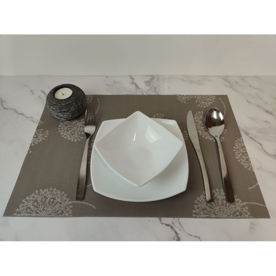 Коврик для сервировки VS-PM3045-36 Одуванчики 45х30см, мокко Versailles (10шт.) | Зображення 1