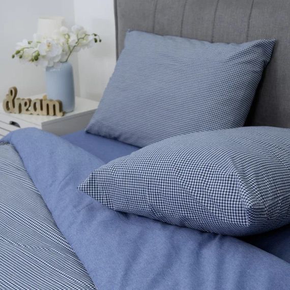 Постільна білизна євро Viluta Варена бавовна Wash Printed W 04-E 220х200 см | Зображення 3