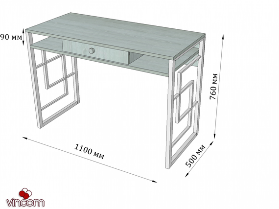 Стол Metall-Design Ромбо | Зображення 3