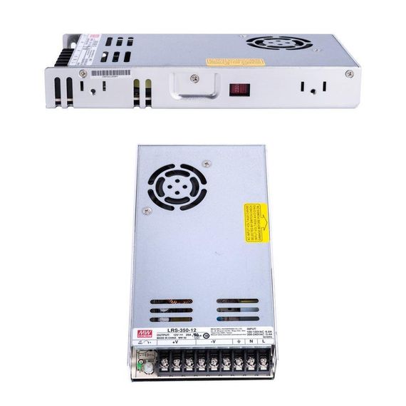 Блок живлення Mean Well LRS-350-12 (348W 29A 12V IP20) Series "LRS" | Зображення 2