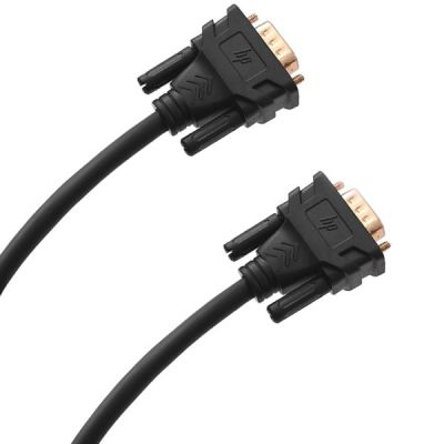 Кабель мультимедийный VGA 1.0 m 1080p 60hz HP (DHC-VG100-1M) | Зображення 1