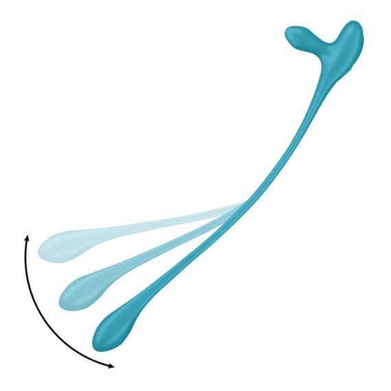 Мультивібратор Satisfyer Plug & Play 1, для неї та для нього, 2 мотори Sex Aura | Зображення 3