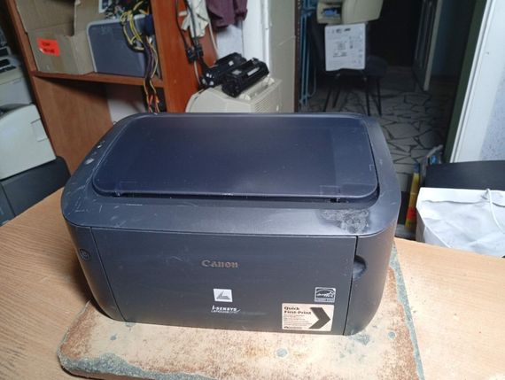 Принтер Б-класс Canon i-SENSYS LBP6020B / Лазерная монохромная печать / 600x600 dpi / A4 / 18 стр/мин / USB 2.0 б/у | Зображення 2