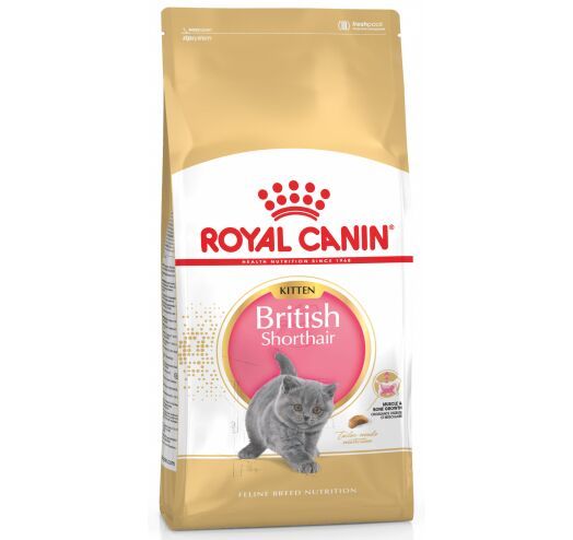 Royal Canin KITTEN BRITISH SHORTHAIR Корм для кошенят породи британська короткошерста до 12 місяців 2 кг