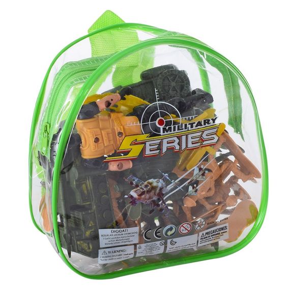 Детский набор солдатиков CY4149B-B, военная техника, с транспортом | Зображення 2