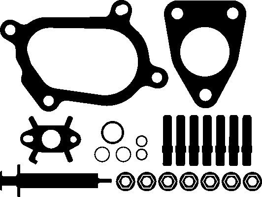 Прокладка турбіни (к-кт) Movano/Master 2.2/2.5 DTI/DCI, ELRING (470580) | Зображення 3