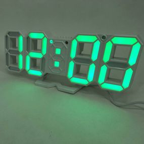 Годинник електронний настільний LY-1089 LED, Настільний електронний годинник з великими цифрами, DJ-305 Лід годинник