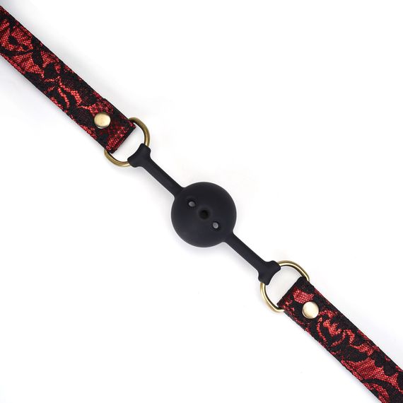 Повітропроникний кляп Liebe Seele Victorian Garden Ball Gag | Зображення 3