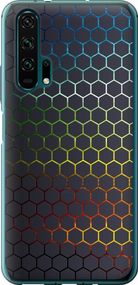 Чехол на Huawei Honor 20 Pro Переливающиеся соты "498u-1702-17620"