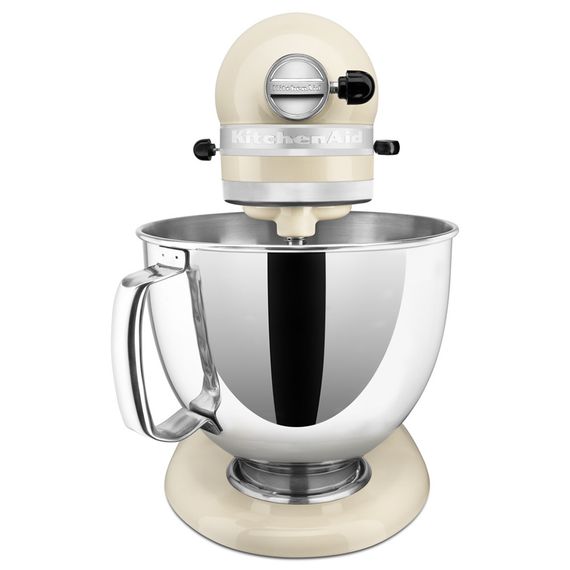Міксер планетарний настільний KitchenAid Artisan 5KSM185PSEAC чаша 4.8 л, з двома чашами, кремовий | Зображення 2