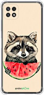 Чохол на Samsung Galaxy A22 5G A226B Єнотик з кавуном "4605sp-2581-2448"