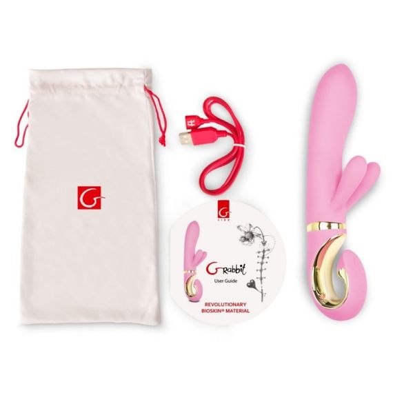 Вибратор-кролик для точки G из силикона G-Vibe розовый sexstyle | Зображення 2