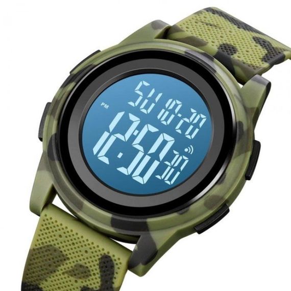 Чоловічий годинник Skmei 1893CMGN Green Camo | Зображення 1