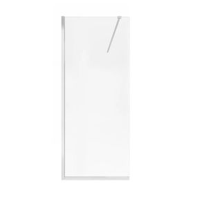 Душова перегородка Qtap Walk-In Standard CRM209.C8 90х200 см, скло Clear 8 мм, покриття CalcLess