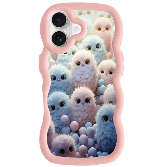 Чохол TPU Cloudy Pictures для Apple iPhone 16 (6.1") Owls