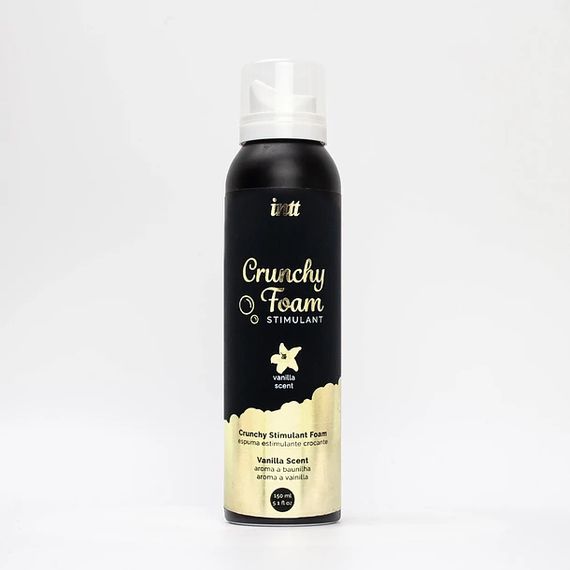 Піна для масажу - Intt Crunchy Foam Stimulant Vanila Scent, 150 мл