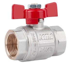 Кран кульовий Icma 3/4" прямий №349 (87349AE11)