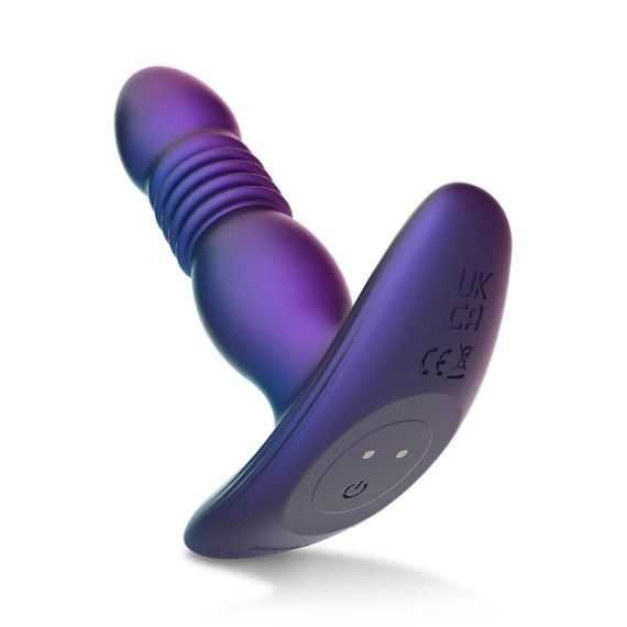Анальна пробка з вібрацією та пульсацією Hueman - Supernova Thrusting Buttplug Sex Aura | Зображення 3