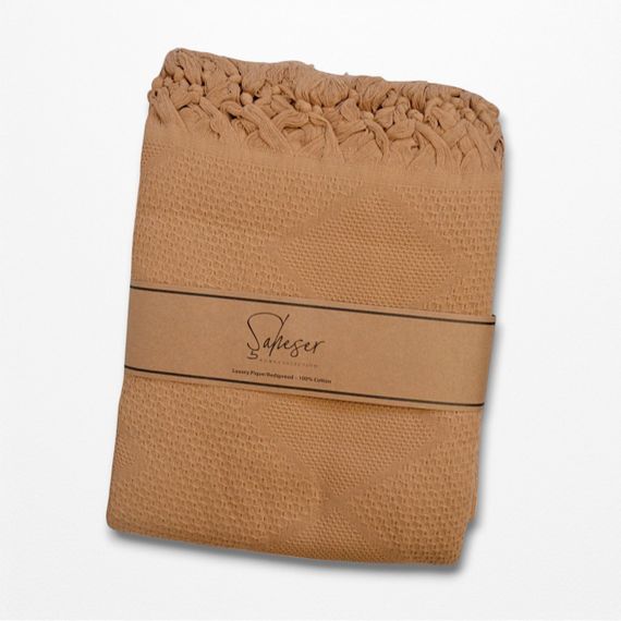 Покрывало Saheser Mona 220 х 240 см. Hardal | Зображення 2