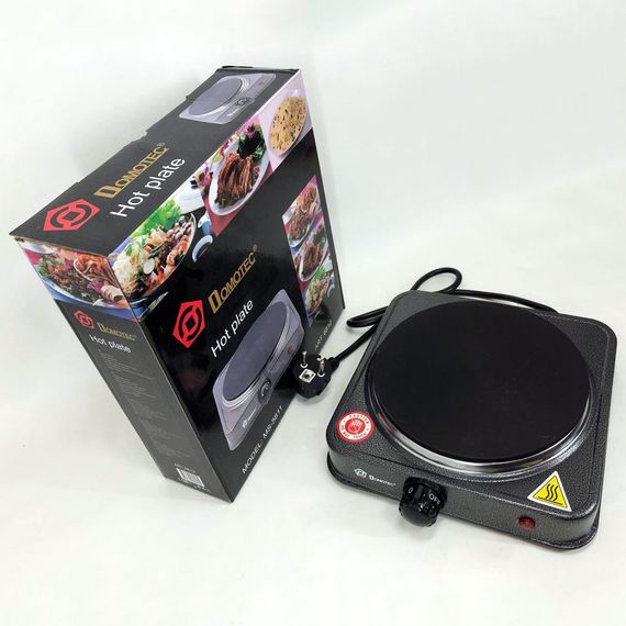 Портативная переносная плита DOMOTEC MS-5811 1500 Вт, Дисковая плита для дома, XV-655 Комфорочная электроплита | Зображення 4