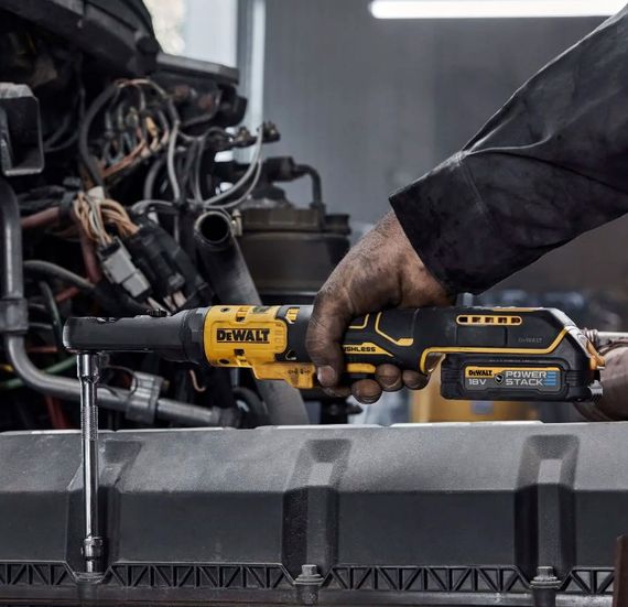 Гайкокрут кутовий - ключ-храповик акумуляторний DeWalt без АКБ та ЗП DCF510N | Зображення 5