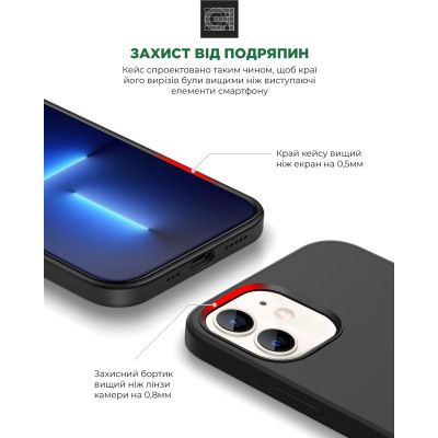Чехол для мобильного телефона Armorstandart ICON2 Case Apple iPhone 11 Black (ARM60552) | Зображення 6